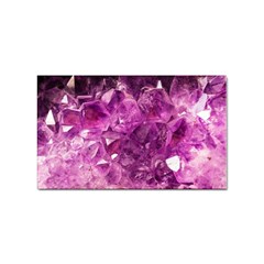 Amethyst Stone Of Healing Sticker 10 Pack (rectangle)