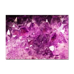 Amethyst Stone Of Healing A4 Sticker 100 Pack