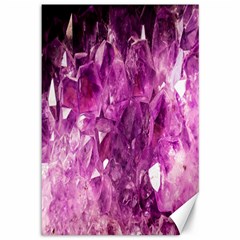 Amethyst Stone Of Healing Canvas 12  X 18  (unframed) by FunWithFibro