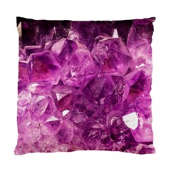 Amethyst Stone Of Healing Cushion Case (two Sided) 