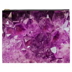 Amethyst Stone Of Healing Cosmetic Bag (xxxl) by FunWithFibro