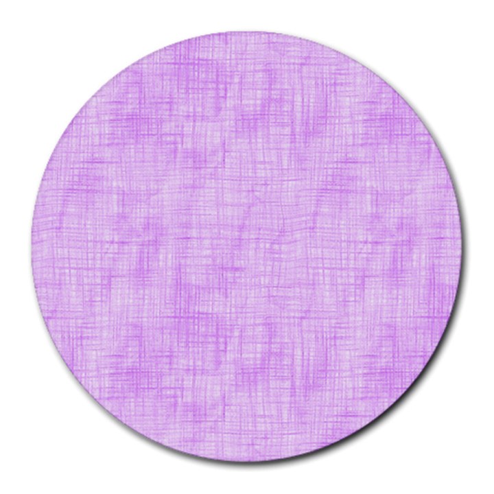 Hidden Pain In Purple 8  Mouse Pad (Round)