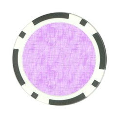 Hidden Pain In Purple Poker Chip