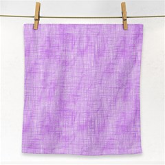 Hidden Pain In Purple Face Towel