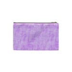 Hidden Pain In Purple Cosmetic Bag (Small) Back