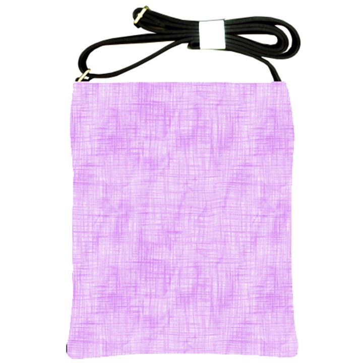 Hidden Pain In Purple Shoulder Sling Bag