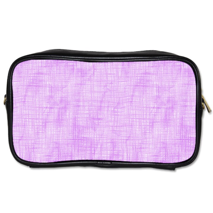 Hidden Pain In Purple Travel Toiletry Bag (One Side)