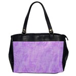 Hidden Pain In Purple Oversize Office Handbag (One Side) Front