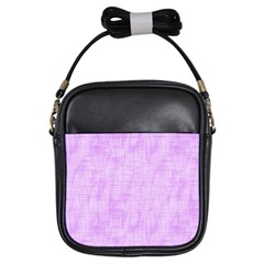 Hidden Pain In Purple Girl s Sling Bag