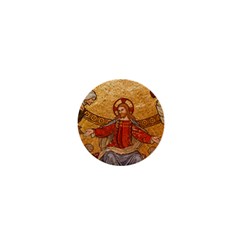 gold jesus 1  Mini Button