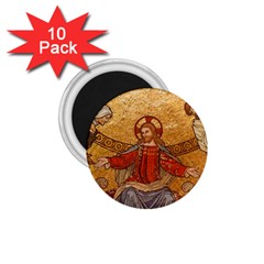 gold jesus 1.75  Button Magnet (10 pack)