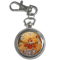 gold jesus Key Chain Watch