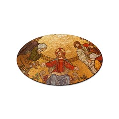 gold jesus Sticker 100 Pack (Oval)