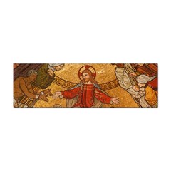 gold jesus Bumper Sticker 100 Pack