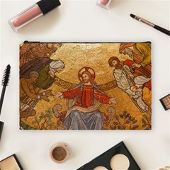 gold jesus Cosmetic Bag (Large)