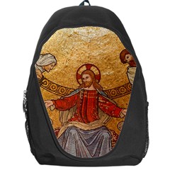 gold jesus Backpack Bag