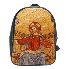 gold jesus School Bag (XL)