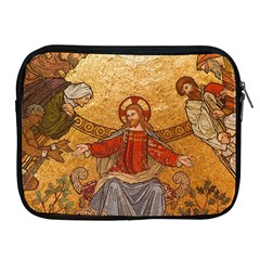 gold jesus Apple iPad Zippered Sleeve