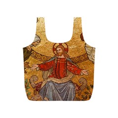 gold jesus Reusable Bag (S)