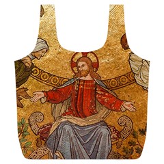 gold jesus Reusable Bag (XL)