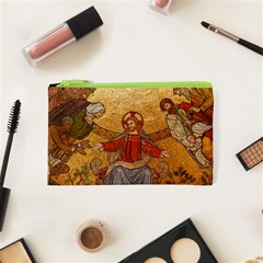 gold jesus Cosmetic Bag (XS)