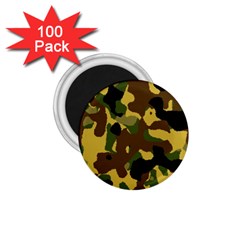 Camo Pattern  1 75  Button Magnet (100 Pack)