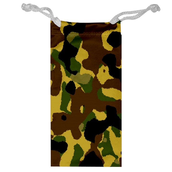 Camo Pattern  Jewelry Bag