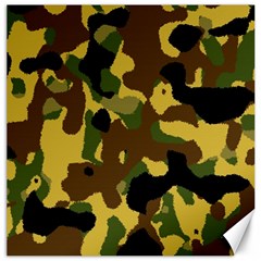 Camo Pattern  Canvas 20  X 20  (unframed)