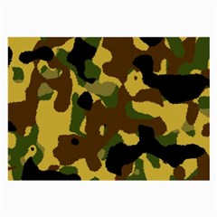 Camo Pattern  Glasses Cloth (large, Two Sided) by Colorfulart23