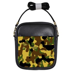 Camo Pattern  Girl s Sling Bag