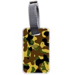 Camo Pattern  Luggage Tag (Two Sides) Front