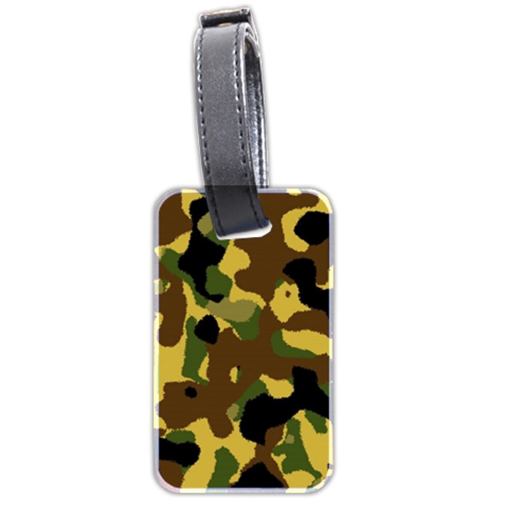 Camo Pattern  Luggage Tag (Two Sides)