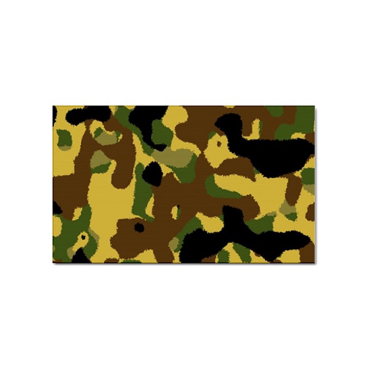 Camo Pattern  Sticker 100 Pack (Rectangle)