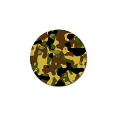 Camo Pattern  Golf Ball Marker