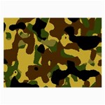 Camo Pattern  Glasses Cloth (Large, Two Sided) Back