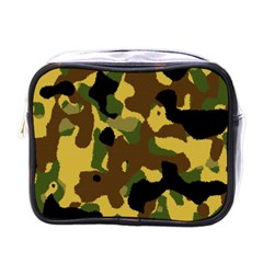 Camo Pattern  Mini Travel Toiletry Bag (one Side)