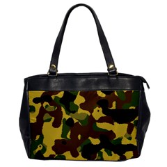 Camo Pattern  Oversize Office Handbag (one Side)