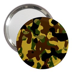 Camo Pattern  3  Handbag Mirror