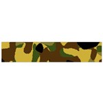 Camo Pattern  Flano Scarf (Small) Back