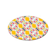 Dots And Rhombus Sticker Oval (10 Pack) by LalyLauraFLM