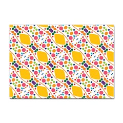 Dots And Rhombus Sticker A4 (10 Pack)