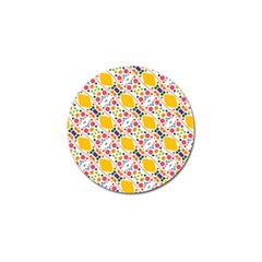 Dots And Rhombus Golf Ball Marker (4 Pack) by LalyLauraFLM