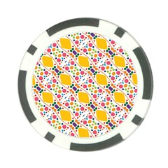 Dots And Rhombus Poker Chip Card Guard (10 Pack) by LalyLauraFLM