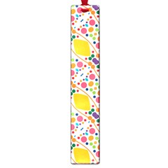 Dots And Rhombus Large Book Mark by LalyLauraFLM