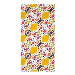 Dots And Rhombus Shower Curtain 36  X 72  (stall)