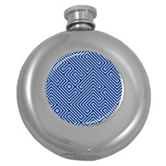 Blue Maze Hip Flask (5 Oz)