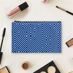 Blue Maze Cosmetic Bag (medium)