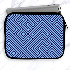 Blue Maze Apple Ipad 2/3/4 Zipper Case