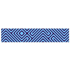 Blue Maze Flano Scarf (small)