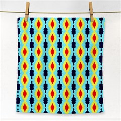 Yellow Chains Pattern Face Towel